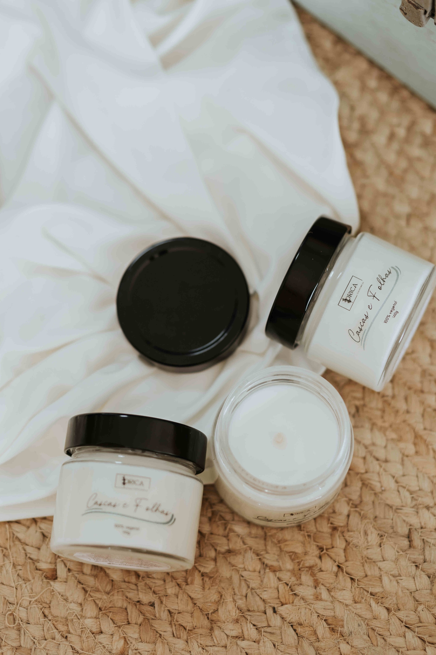 Vela Vegetal Cascas e Folhas - 140g